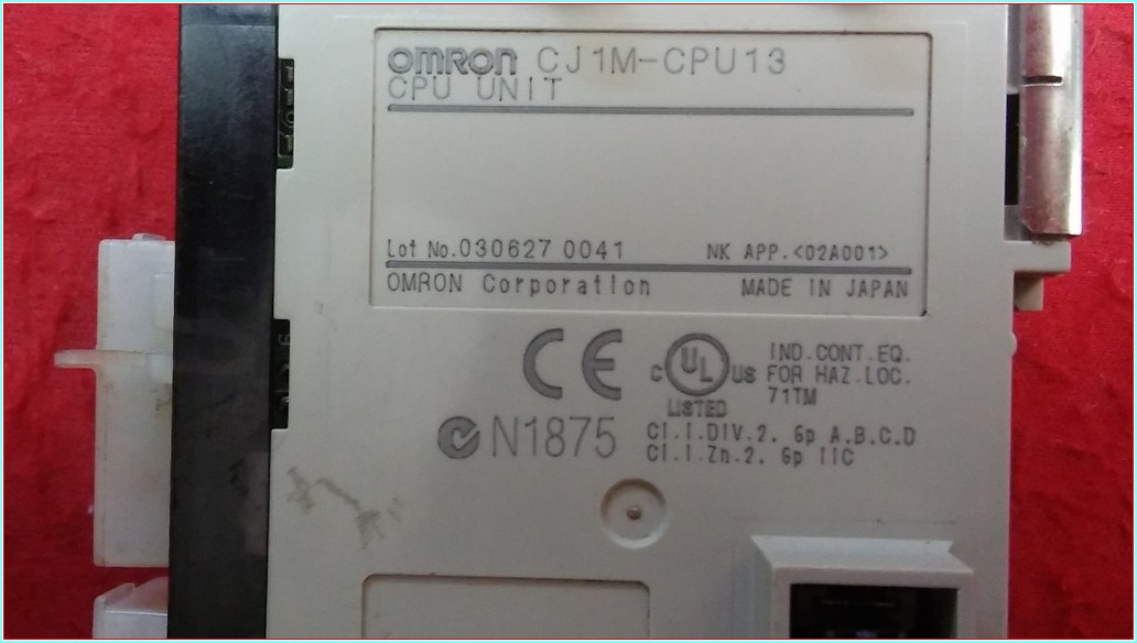 OMRON CJ1M-CPU13 CPU UNIT