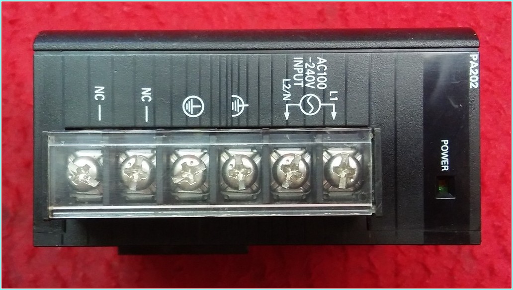 OMRON CJ1W-PA202 POWER SUPPLY UNIT GÜÇ KAYNAĞI
