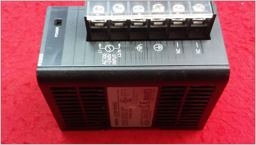 OMRON CJ1W-PA202 POWER SUPPLY UNIT GÜÇ KAYNAĞI