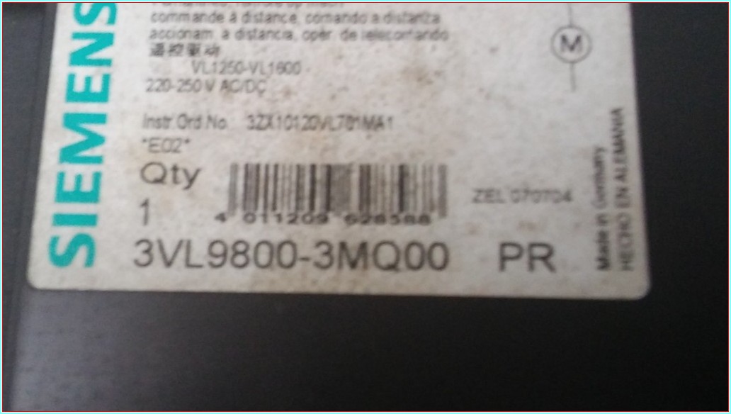 3VL9800-3MQ00 SİEMENS