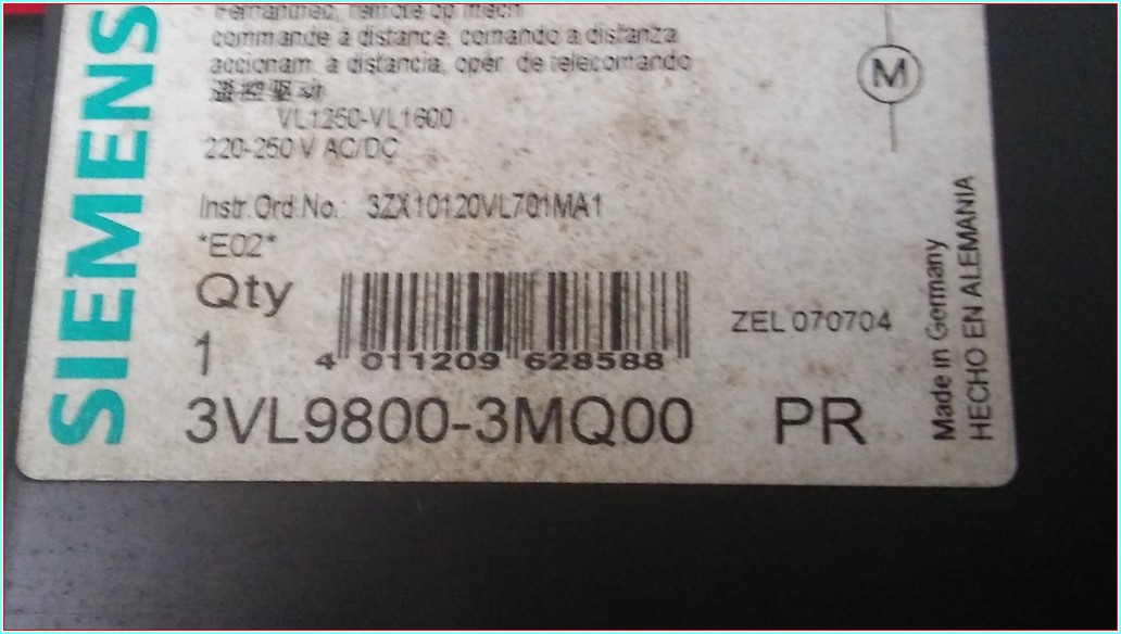 3VL9800-3MQ00 SİEMENS