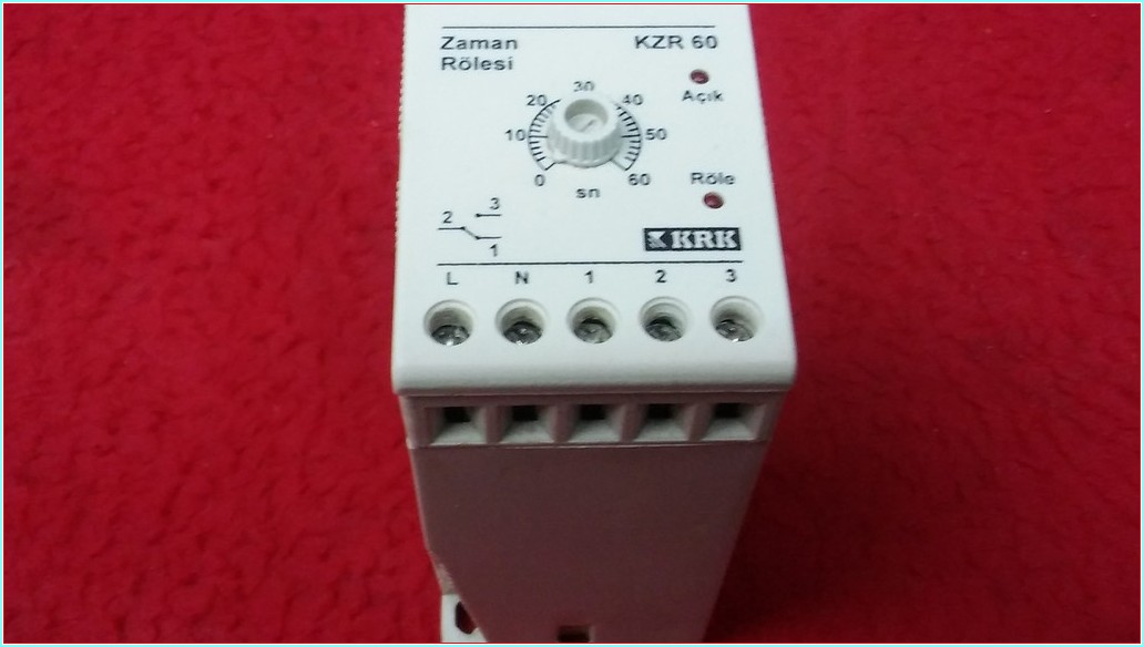KRK KZR 60 0-60 SN ZAMAN RÖLESİ