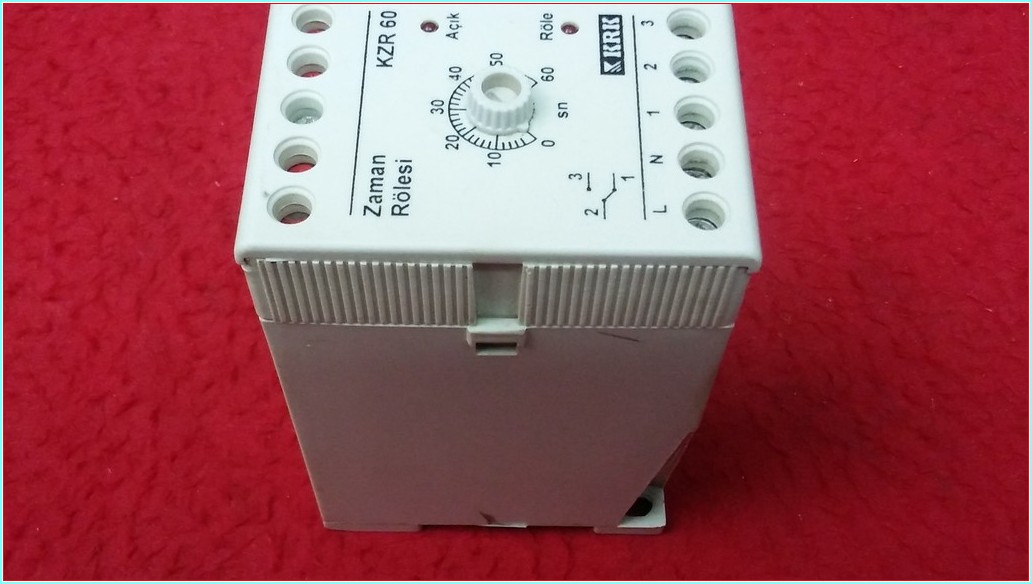 KRK KZR 60 0-60 SN ZAMAN RÖLESİ