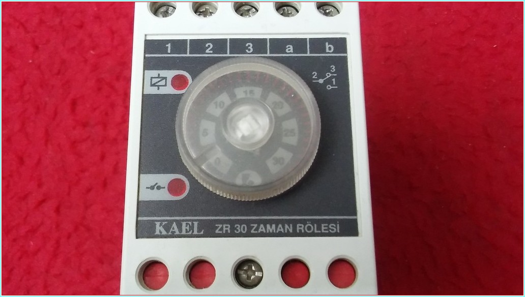 KAEL ZR 30 0-30 SN ZAMAN RÖLESİ