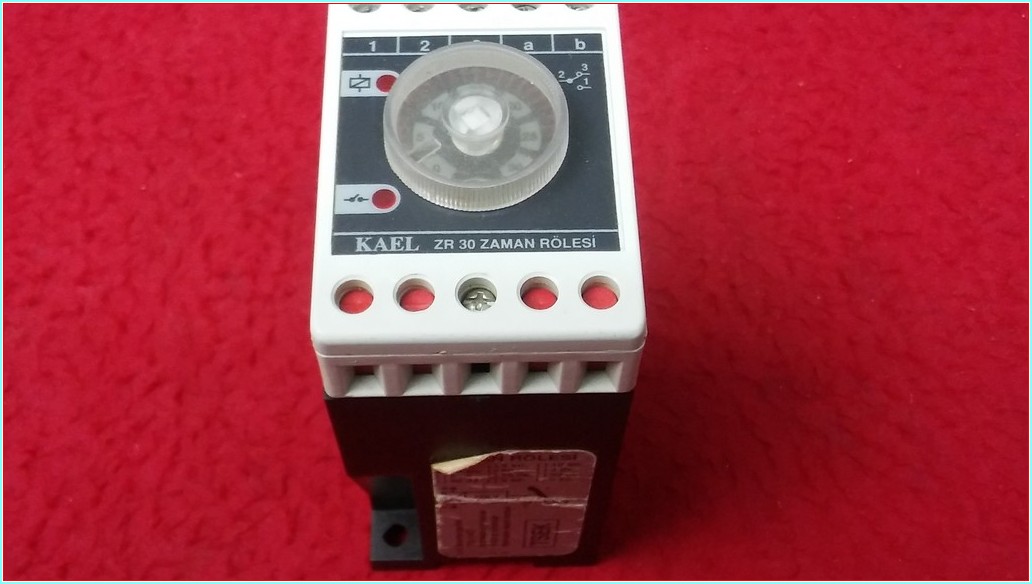 KAEL ZR 30 0-30 SN ZAMAN RÖLESİ
