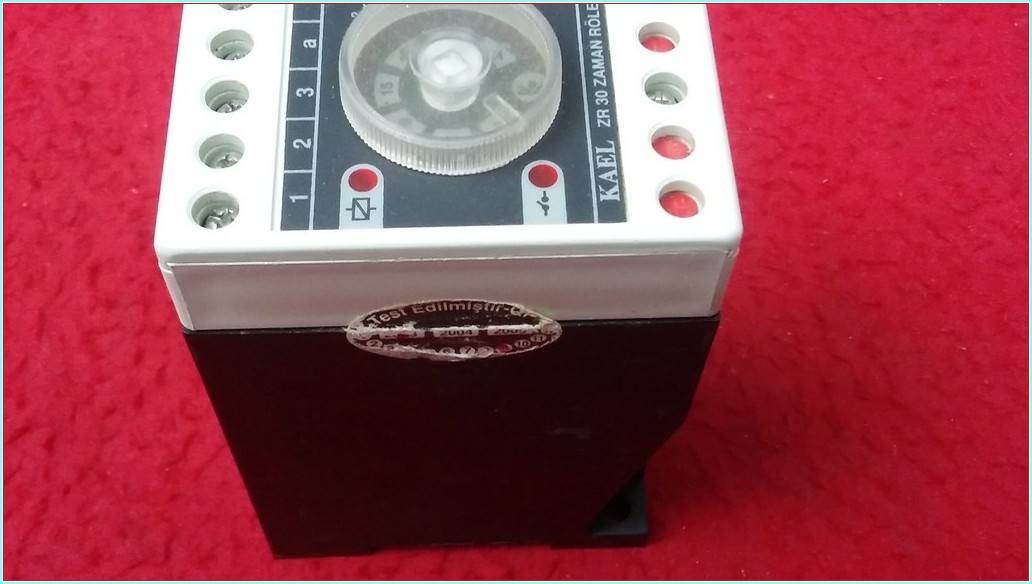 KAEL ZR 30 0-30 SN ZAMAN RÖLESİ