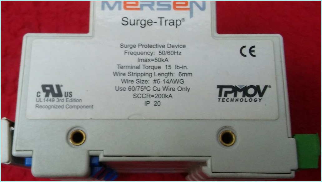 MERSEN SST320-4M SURGE-TRAP GEÇİCİ VOLTAJ DALGALANMA BASTIRICI