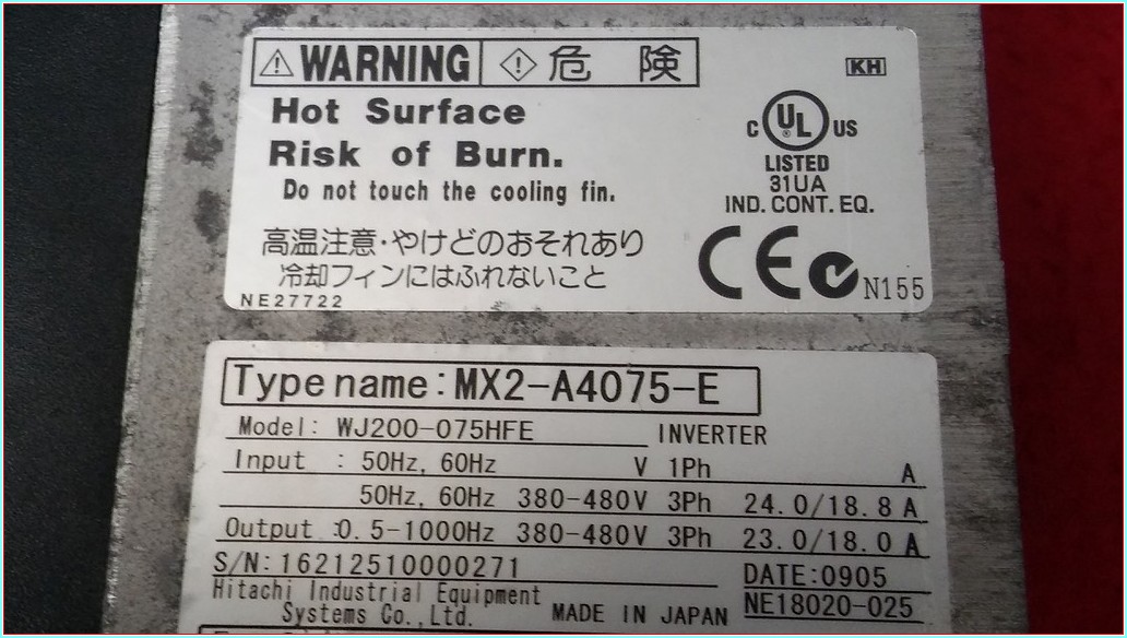 OMRON MX2-A4075-E 7,5KW SÜRÜCÜ