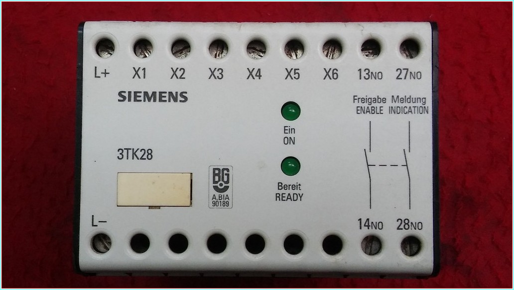 SIEMENS 3TK2801-ODB4 EMNİYET RÖLESİ