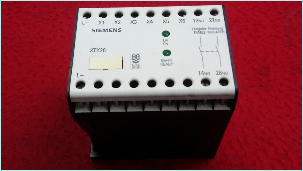 SIEMENS 3TK2801-0DB4 3TK2801-ODB4 3TK28 EMNİYET RÖLESİ