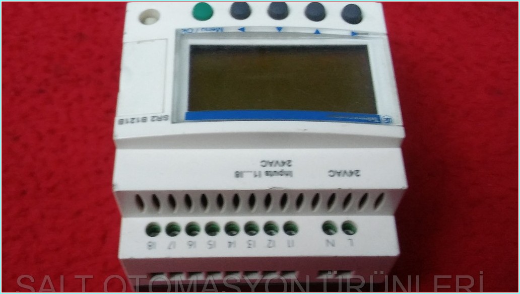 SCHNEİDER SR2 B121B SR2B121B ZELİO LOGİC 8 GİRİŞ 4 ÇIKIŞ PLC