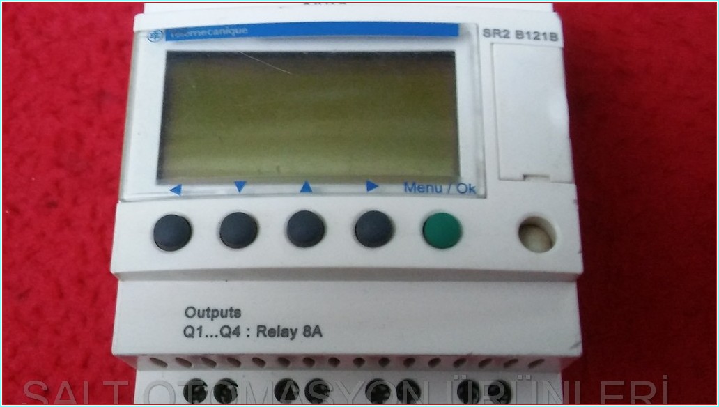 SCHNEİDER SR2 B121B SR2B121B ZELİO LOGİC 8 GİRİŞ 4 ÇIKIŞ PLC