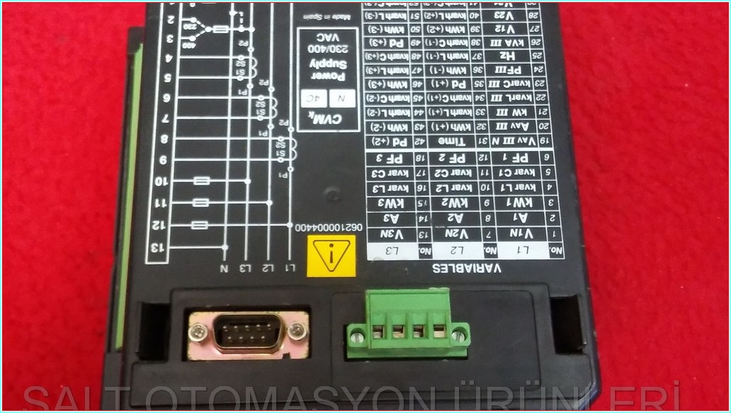CIRCUTOR CVMK-L CVMK-L-ITF MODBUS GENİŞLETME KARTI İLE GÜÇ ANALİZÖRÜ