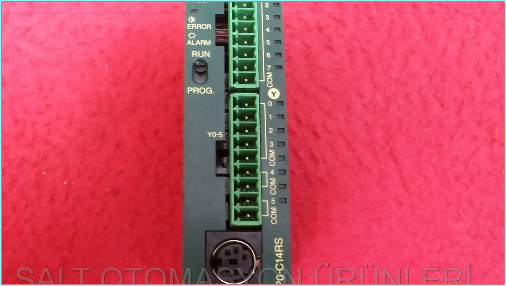 PANASONİC FP0-C14RS FP0-C14 AFP02223-A FP0-C14RS-A CONTROL UNIT KONTROL ÜNİTESİ PLC