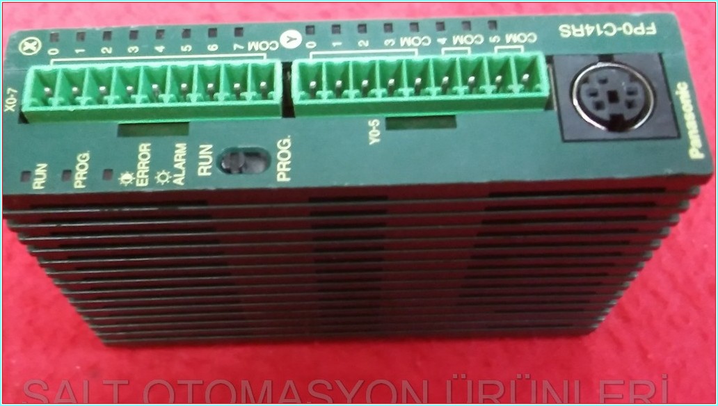 PANASONİC FP0-C14RS FP0-C14 AFP02223-A FP0-C14RS-A CONTROL UNIT KONTROL ÜNİTESİ PLC