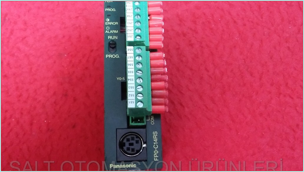 PANASONİC FP0-C14RS FP0-C14 AFP02223-A FP0-C14RS-A CONTROL UNIT KONTROL ÜNİTESİ PLC