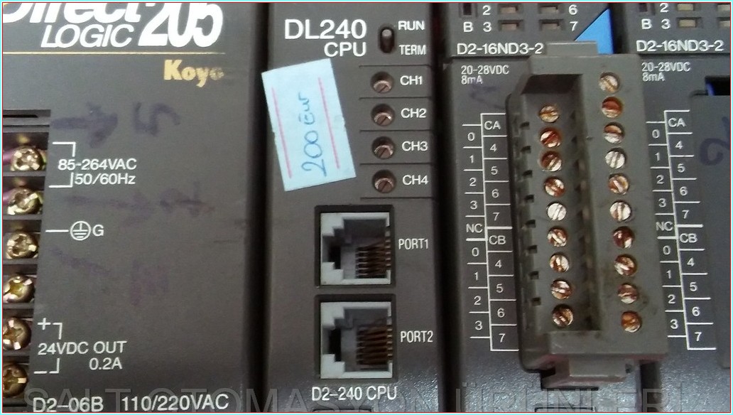 DIRECT LOGIC 205 KOYO D2-06B POWER SUPPLY GÜÇ KAYNAĞI