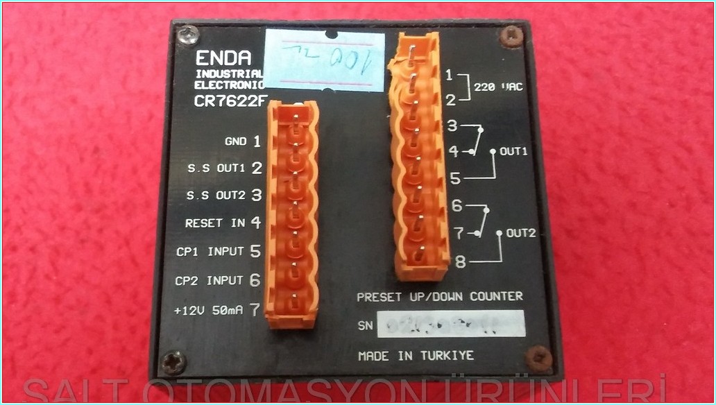 ENDA CR7622F PRESET UP DOWN COUNTER