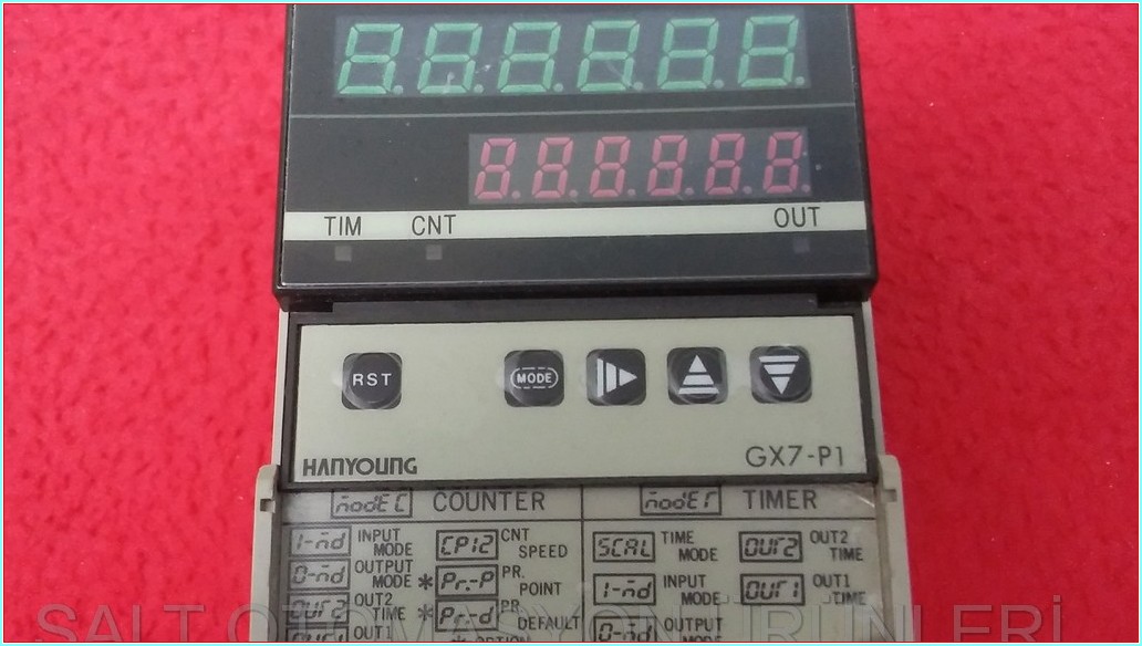 HANYOUNG GX7 GX7-P1 GX7-P61 TIMER COUNTER ZAMAN SAYACI
