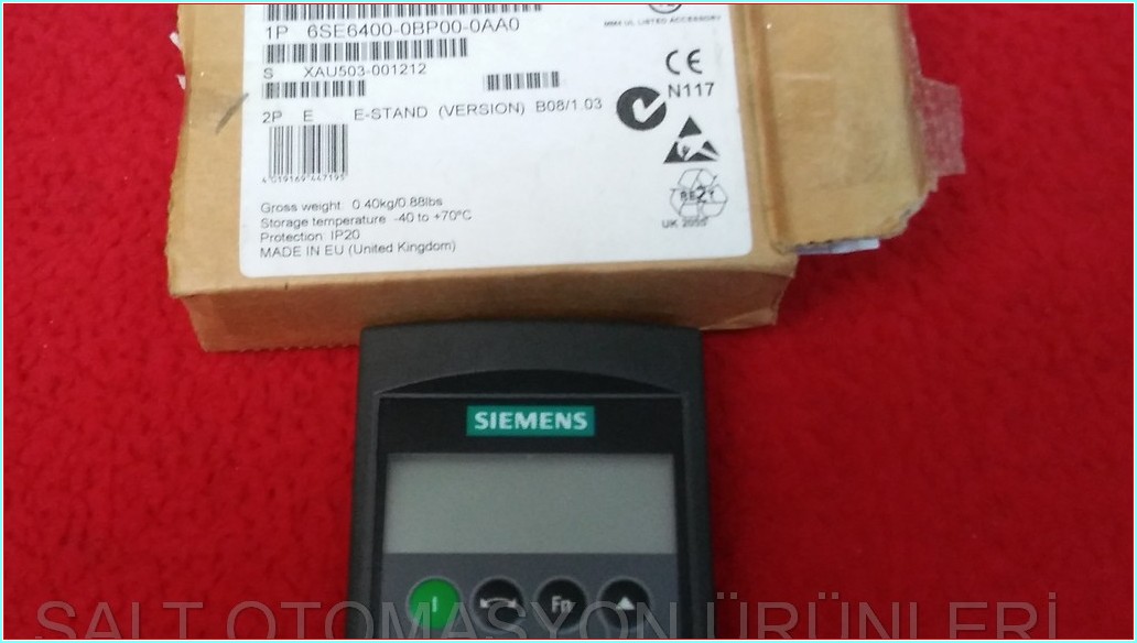6SE6400-0BP00-0AA0 SİEMENS
