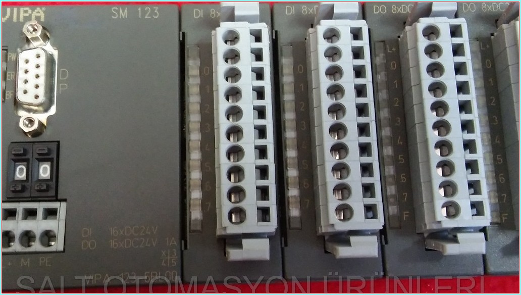 VİPA SM 123 VIPA 123-6BL00 DI 8 DC24V DO 8 DV24V 1A PLC TAKIM