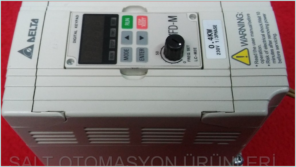 DELTA VFD-M VFD004M21A DELTA 0,40KW SÜRÜCÜ
