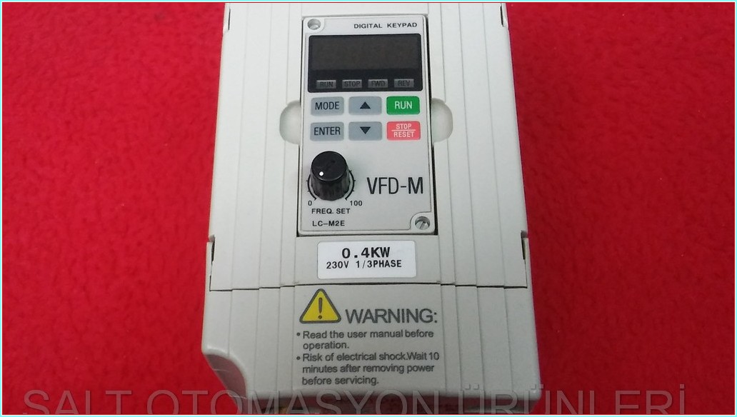 DELTA VFD-M VFD004M21A DELTA 0,40KW SÜRÜCÜ