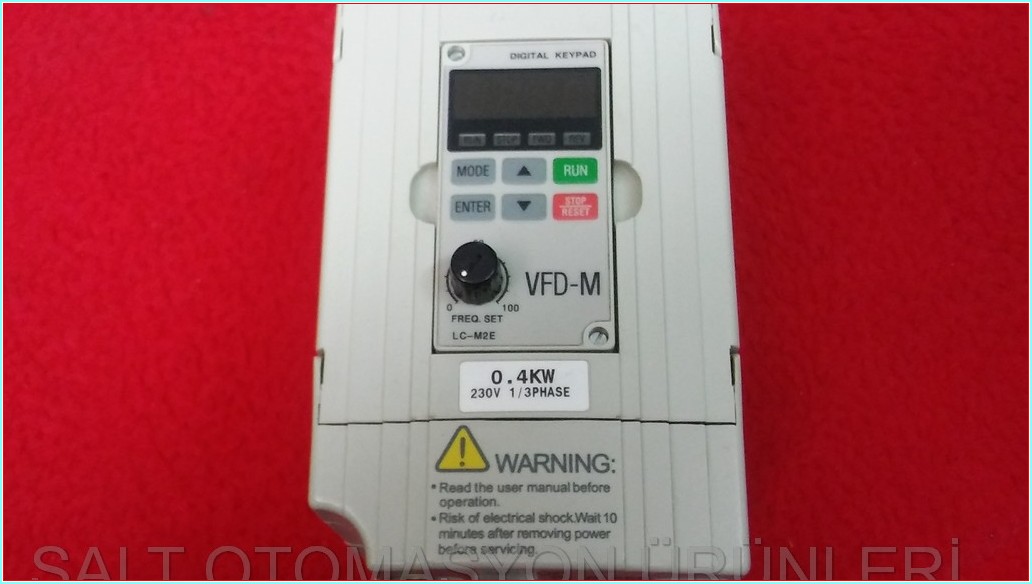 DELTA VFD-M VFD004M21A DELTA 0,40KW SÜRÜCÜ