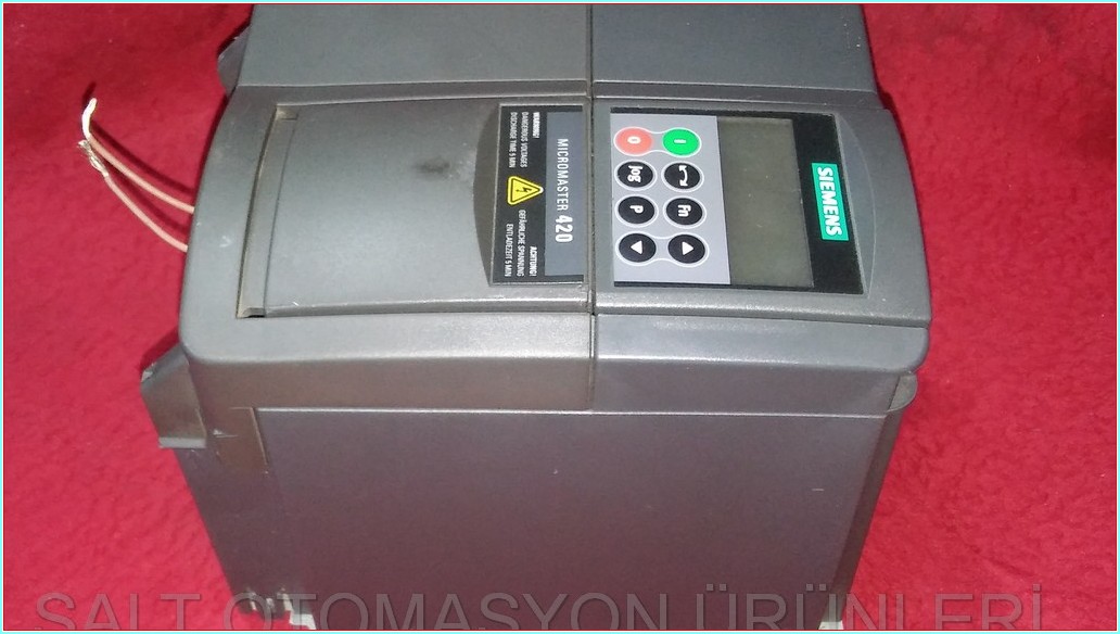 SIEMENS 6SE6440-2UD24-0BA1 MICROMASTER 440 4KW SÜRÜCÜ HIZ KONTROL DRIVER