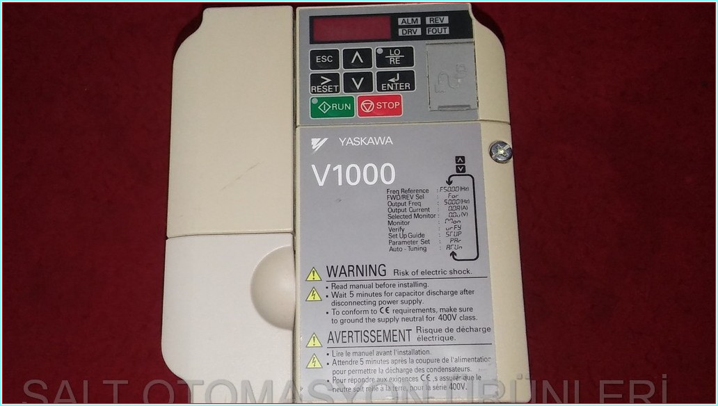 YASKAWA CIMR-VCBA0006BAA  V1000 1,1KW SÜRÜCÜ HIZ KONTROL DRIVER