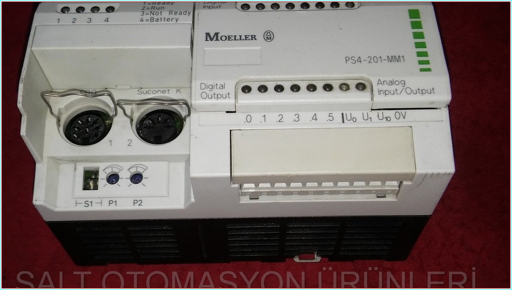 MOELLER PS4-201-MM1 PS4-201-MM106 PS4-201-MM107 PLC GENİŞLETME MODÜLÜ KOMPAKT PROGRAMLANABİLİR MANTIK DENETLEYİCİ