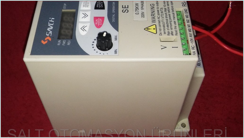SAVCH SANCH SE-20071A 0,75KW 1,6KVA RS-485 HABERLEŞMELİ SÜRÜCÜ HIZ KONTROL DRIVER