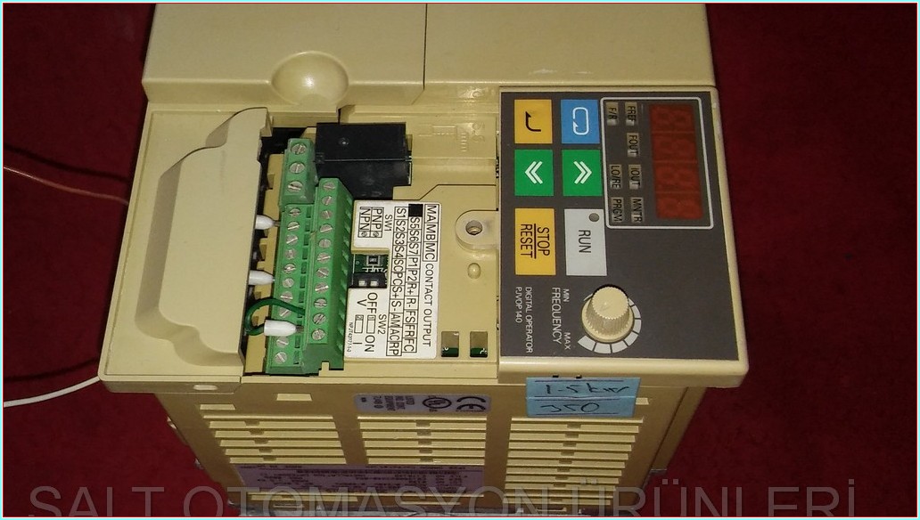 YASKAWA 3G3MV-AB015 3G3MV AB015 3G3MVAB015 3,0 KVA 1,5 KW SÜRÜCÜ HIZ KONTROL DRIVER