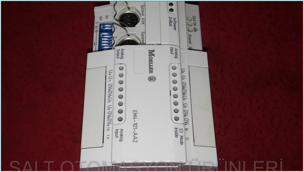 MOELLER EM4-101-AA2 EM4-101-AA201 ANALOG INPUT PLC EK MODÜL