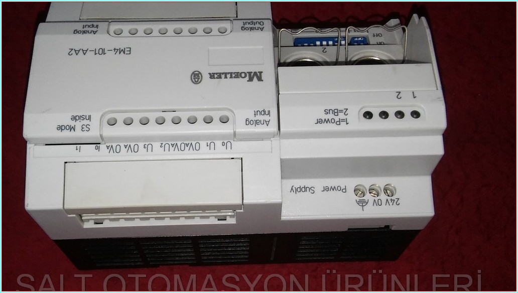 MOELLER EM4-101-AA2 EM4-101-AA201 ANALOG INPUT PLC EK MODÜL