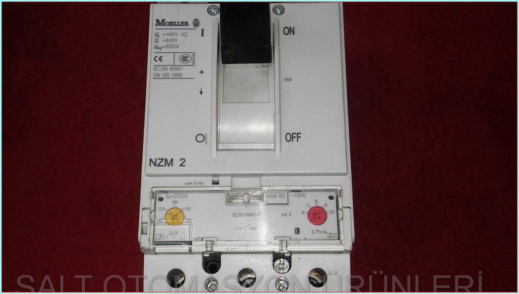 MOELLER NZM 2 200A TMŞ DEVRE KESİCİ ŞALTER