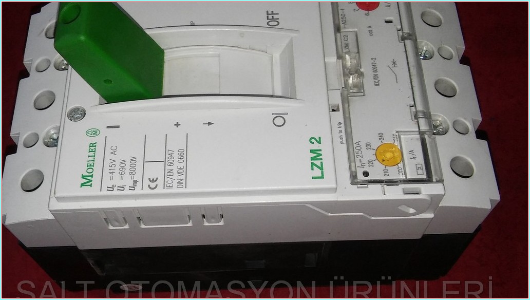 MOELLER LZM 2 250A TMŞ DEVRE KESİCİ ŞALTER