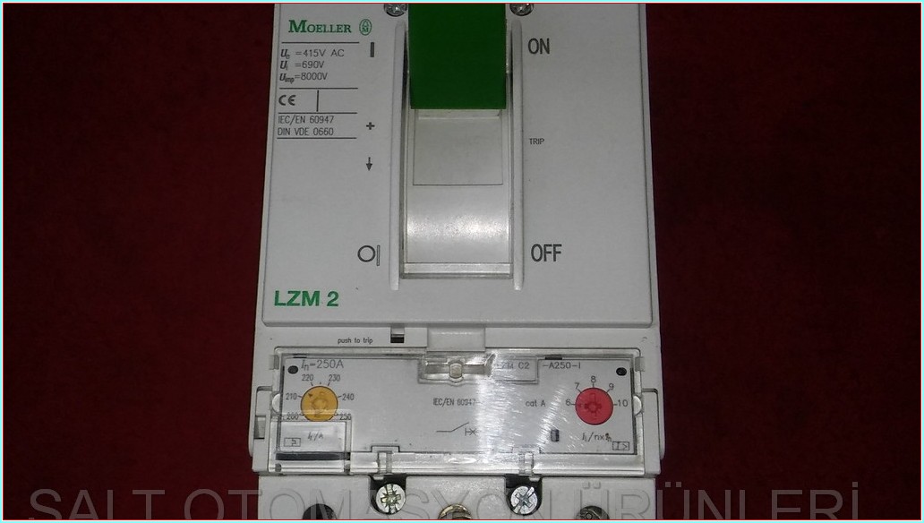 MOELLER LZM 2 250A TMŞ DEVRE KESİCİ ŞALTER