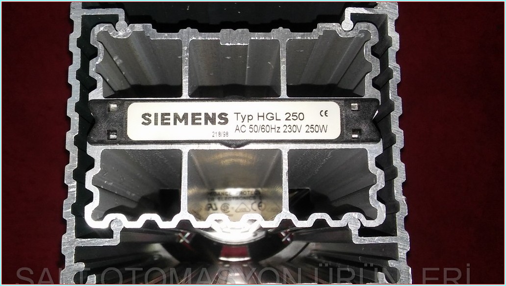 SIEMENS HGL 250 RAY TİPİ PANO İÇİ FANLI SOĞUTUCU 230-250V
