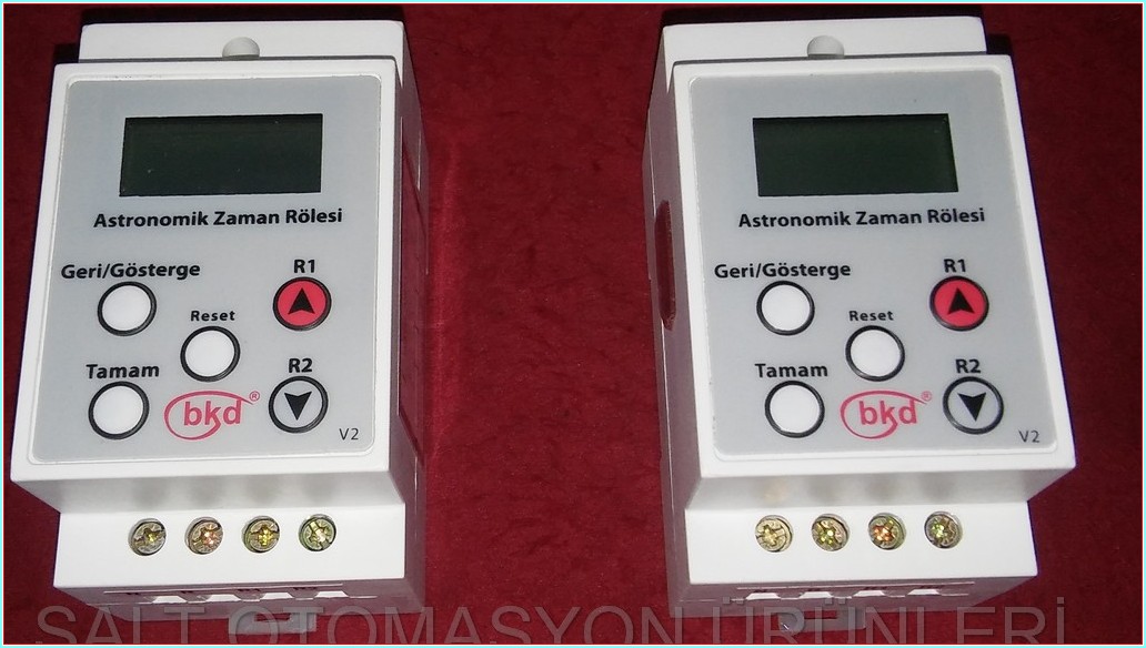 BKD V2 DİUJİTAL ASTRONOMİK ZAMAN RÖLESİ