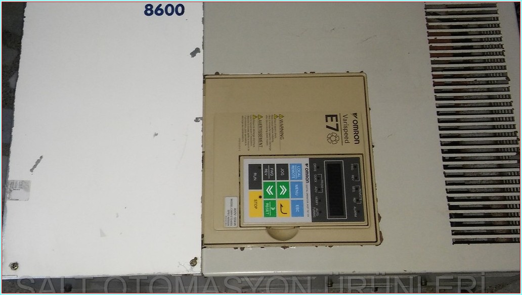 OMRON VARİSPEED E7 CIMR-E7Z4055 40550A 55KW 85KVA SÜRÜCÜ HIZ KONTROL DRIVER