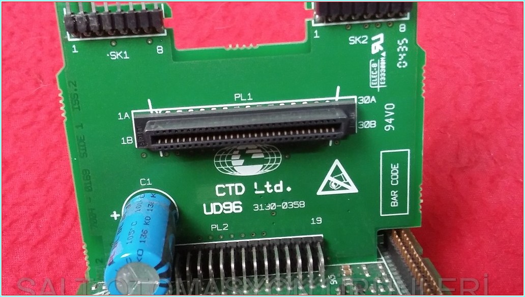 CONTROL TECHNIQUES UD96 UNİDRİVE KONTROL KARTI KONTROL PANELİ