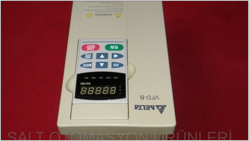 DELTA VFD037B43A  3,7KW 5HP 460V DELTA VFD-B SÜRÜCÜ HIZ KONTROL DRIVER