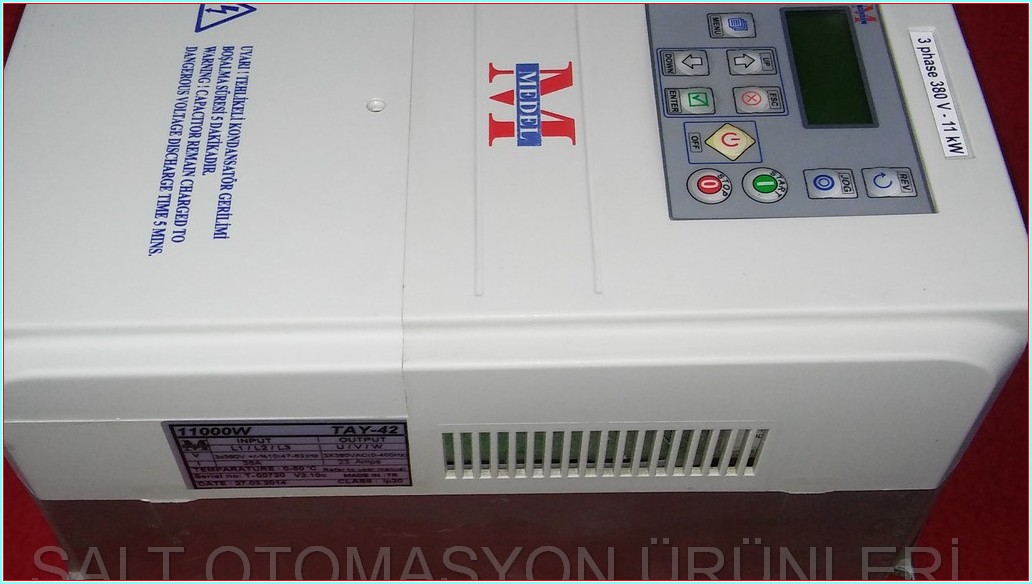 MEDEL TAY-42 11000W 11KW 380V SIFIR KUTULU SÜRÜCÜ TAY TAY42 11KW