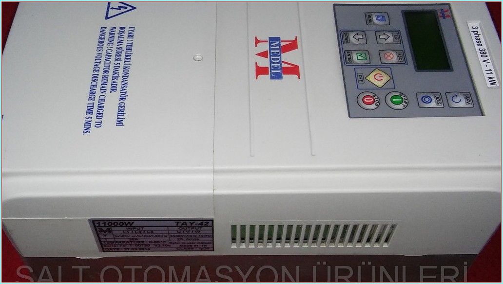MEDEL TAY-42 11000W 11KW 380V SIFIR KUTULU SÜRÜCÜ TAY TAY42 11KW