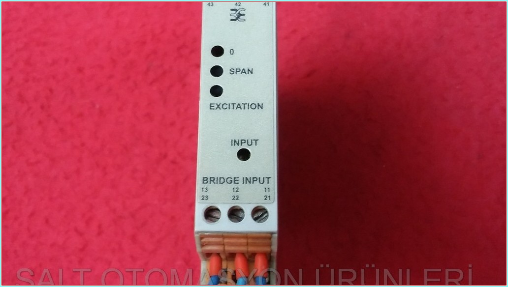 WEİDMÜLLER UPAC 828843 W448-0002 UPAC BRİDGE INPUT TRANSMİTTER ANALOG SİNYAL DÖNÜŞTÜRÜCÜ