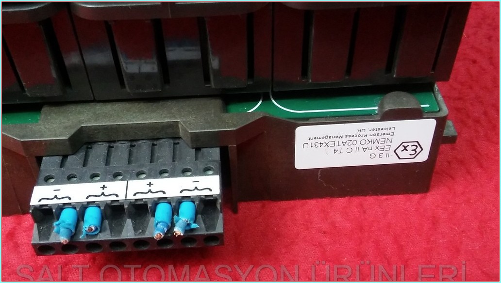 EMERSON KJ3203X1-BA1 DI 32 CH 24 VDC DRY CONCACT SERİES 2 PROCESS MANAGEMENT PLC MODÜL
