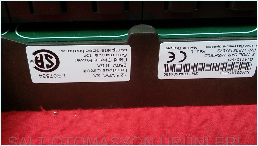 EMERSON KJ3203X1-BA1 DI 32 CH 24 VDC DRY CONCACT SERİES 2 PROCESS MANAGEMENT PLC MODÜL