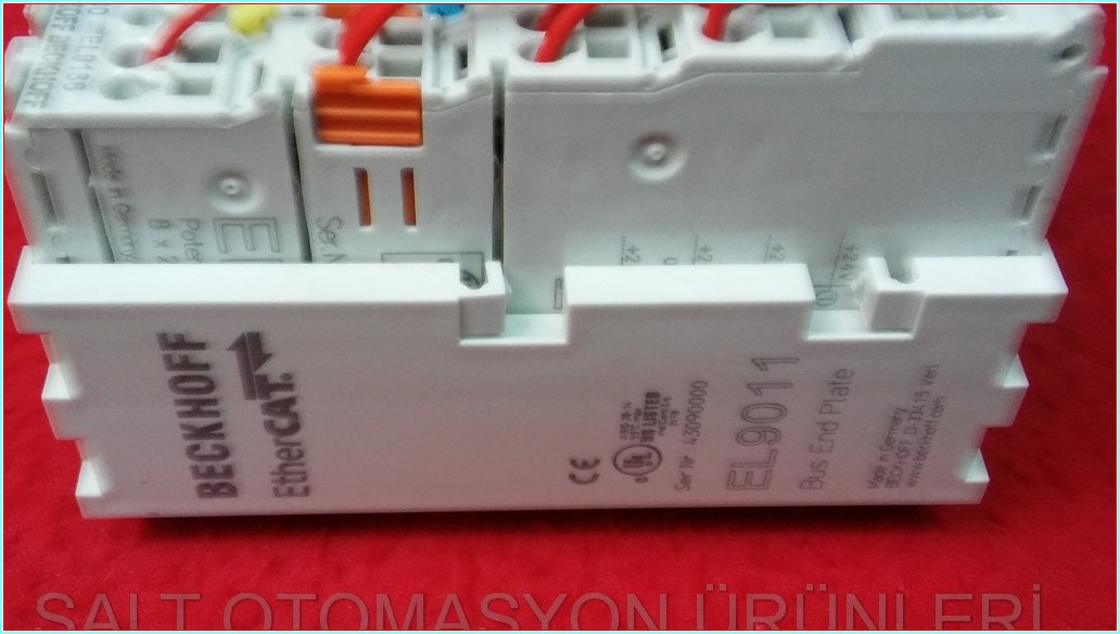 BECKHOFF EK1100 EL2088 EL1098 EL9187 EL4008 EL9200 EL9186 ETHERNET ÇOĞALTICI VE EK MODÜLLER TAM TAKIM SET PLC