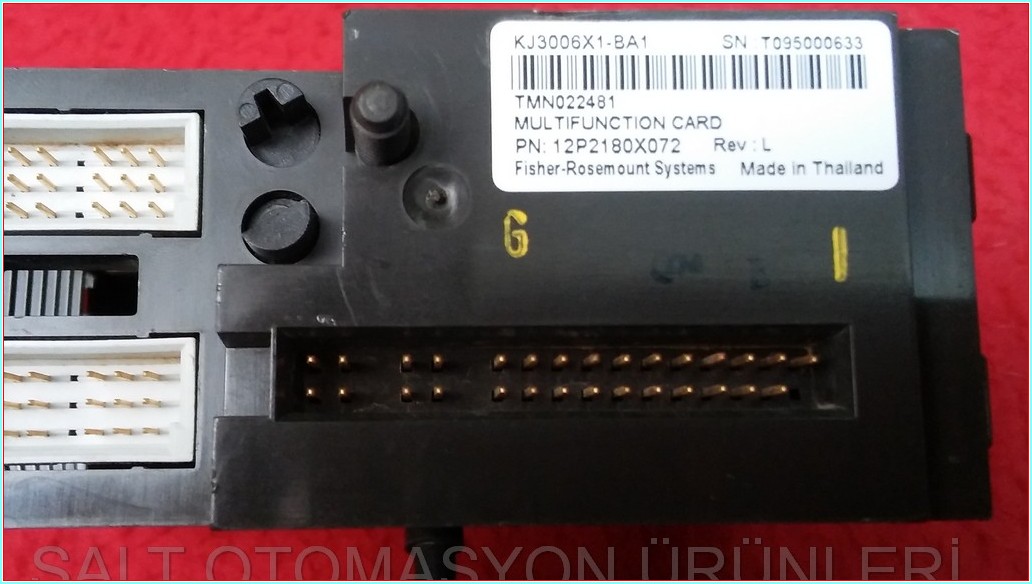 EMERSON  KJ3006X1-BA1 DARBE İŞLEVLİ 1-0 KARTI MULTİFUNCTİON 1-0 CARD MULTİFUNCTİON 1-0 CARD